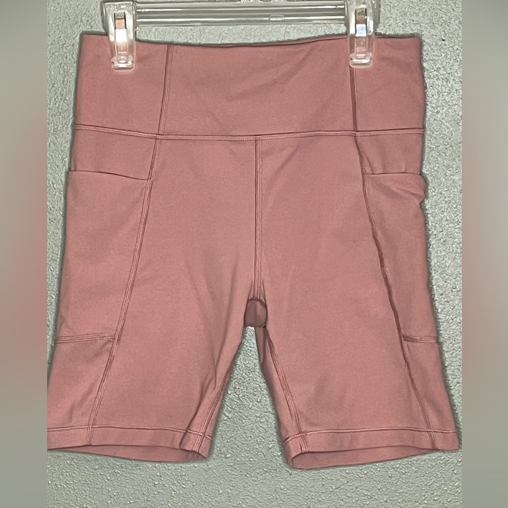 Athleta Girl Shorts High Rise Adjustable Waist Size XL 14